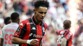 Sofiane Diop avec Nice le 18 octobre 2025