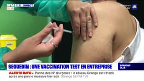 Sequedin: Véolia installe un centre de vaccination pour ses salariés