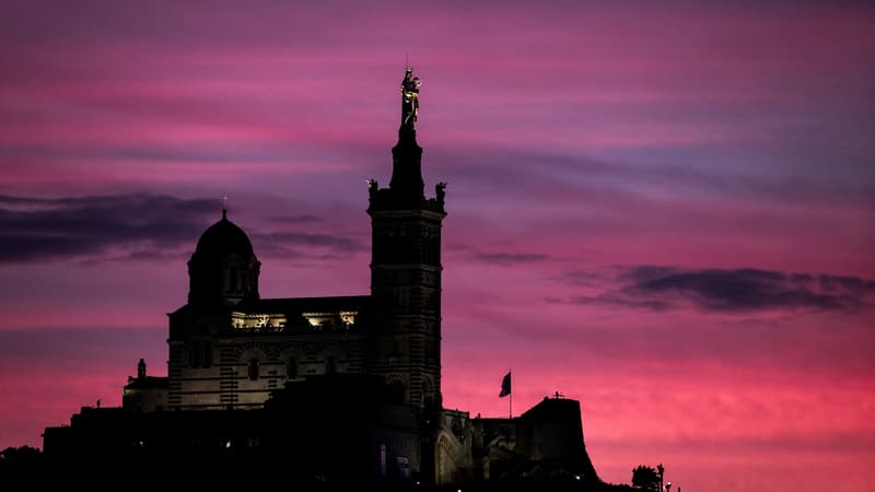 "Une situation temporaire": pourquoi la basilique Notre-Dame de la Garde de Marseille est-elle actuellement mal éclairée la nuit?