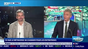 Stéphane Guerry (Président de Havas Sports & Entertainment): avec le métaverse, "on vivra dans un monde, enrichit par le virtuel"