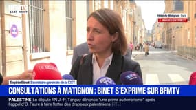 "Depuis deux ans, la situation sociale s'est considérablement dégradée", déplore Sophie Binet  