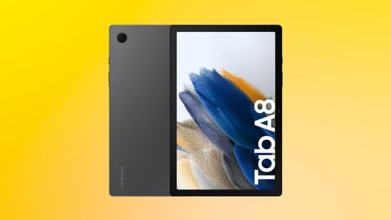 La qualité Samsung à moins de 200 € ? C’est possible avec cette Galaxy Tab A8