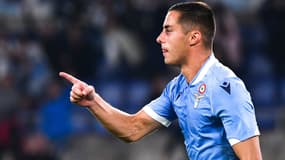 Adam Marusic avec la Lazio, à Rome le 22 septembre 2019