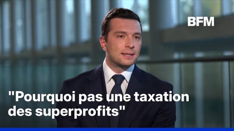"Pourquoi pas": Jordan Bardella, donne son avis sur une taxation des superprofits