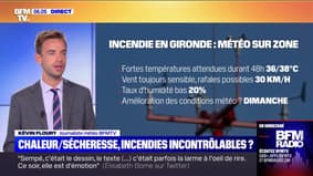 Incendie en Gironde: quand la météo sera-t-elle plus favorable pour maîtriser les feux ?