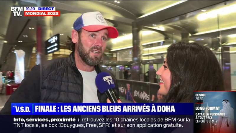 France-Argentine: l'ex-footballeur français Steve Savidan présent à Doha pour supporter les Bleus