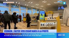 Vernon: une cabine d'essayage à La Poste pour tester les vêtements sur place