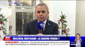 Xavier Bertrand: "On a un président de la République qui fait campagne avec le chéquier de la France"