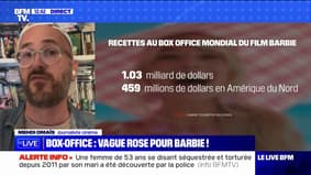 Mehdi Omaïs, journaliste cinéma, sur le succès du film "Barbie": "Ça dit que c'est un phénomène de société quand on arrive à 1 milliard de recettes mondiales"