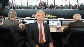 Osamu Motojima, le directeur général d'Iter, avant la réunion interministérielle de ce vendredi.