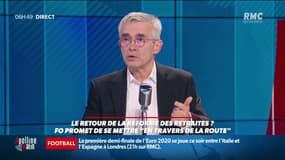 Réforme des retraites : "ce n'est pas le moment" estime Yves Veyrier, secrétaire général de Force Ouvrière