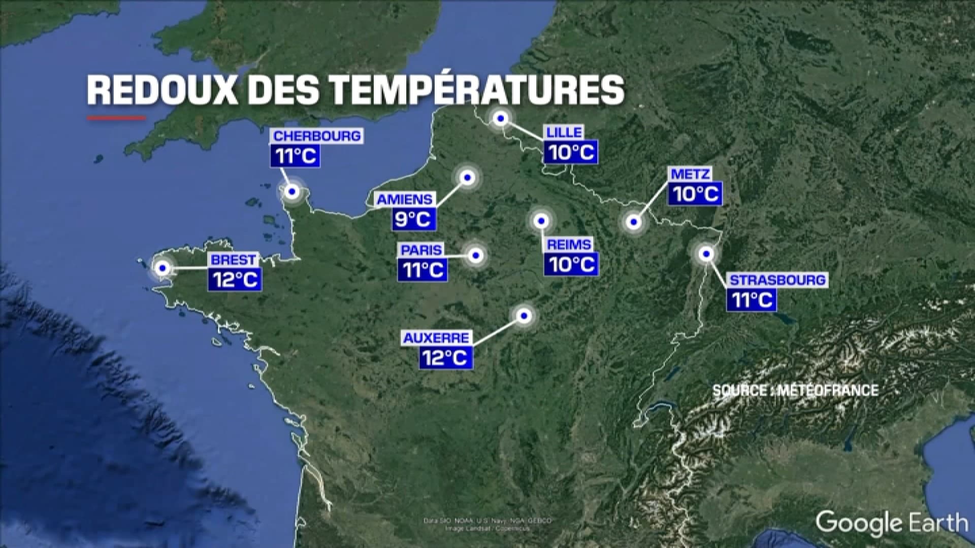 Un redoux des températures attendu ce dimanche 21 janvier. 