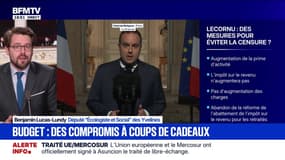Budget : "Depuis une décennie maintenant qu'Emmanuel Macron gouverne, les ultras riches ont été bien servis", déclare Benjamin Lucas-Lundy, député (Écologiste et Social)
