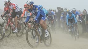 Philippe Gilbert lors de l'édition 2019 de Paris-Roubaix