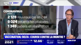 Le Pr Jean-Louis Teboul affirme que "nos vaccins sont efficaces" contre le variant Delta