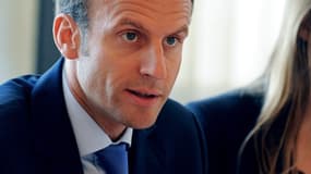 L'ancien ministre de l'Economie et candidat à la présidentielle Emmanuel Macron.
