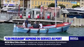 Nice: le "Lou Passagin" reprend du service au port