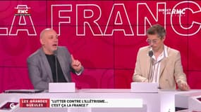 "Lutter contre l’illettrisme... C'est ça la France!" - 09/06