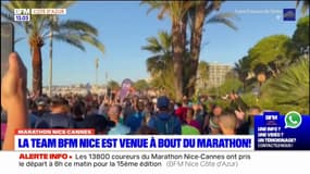 L'équipe BFM Nice est venue à bout du marathon