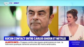 Non, il n'y a eu aucun contact direct entre Carlos Ghosn et Netflix pour un projet de série ou de documentaire