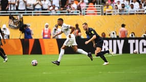 Kylian Mbappé lors du match Real Madrid-Juventus (1-0, Coupe du monde des clubs), le 1er juillet 2025