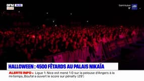 Nice: 4500 personnes réunies pour une soirée Halloween au palais Nikaïa