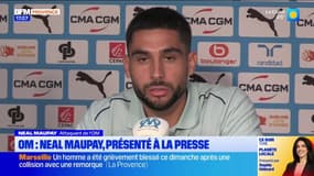 OM: Neal Maupay, en conférence de presse, évoque sa relation et la concurrence avec Elye Wahi
