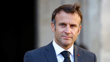 Emmanuel Macron le 3 octobre 2023 