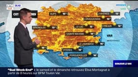 Météo Var: un beau soleil et des températures de saison