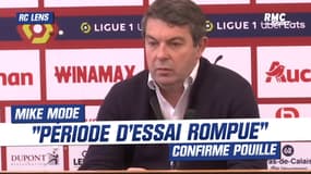 Lens: "La période d'essai de Mode a été rompue", Pouille clos l'imbroglio 