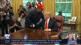 L'improbable  rencontre de Donald Trump et  Kanye West