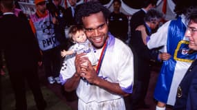 Christian Karembeu avec le Real Madrid, le 20 mai 1998