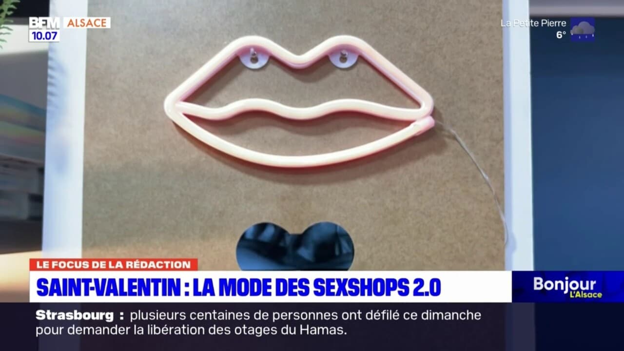 Strasbourg: la mode des sexshops 2.0 pour la Saint-Valentin