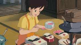 Une scène de "Mon Voisin Totoro" de Hayao Miyazaki. Un livre propose l'ensemble des recettes des films du studio Ghibli.
