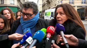 Les parents de Cedric Chouviat, le 14 janvier 2020