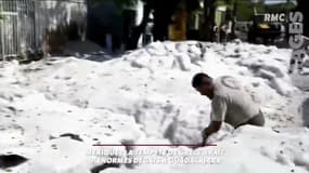 EN VIDÉO - De la grêle dans les tropiques: les images de Guadalajara, au Mexique, sous un mètre de glace