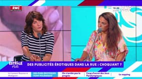 Publicité érotique: "Cette affiche, c'est l'émancipation de la femme" valide Estelle Denis