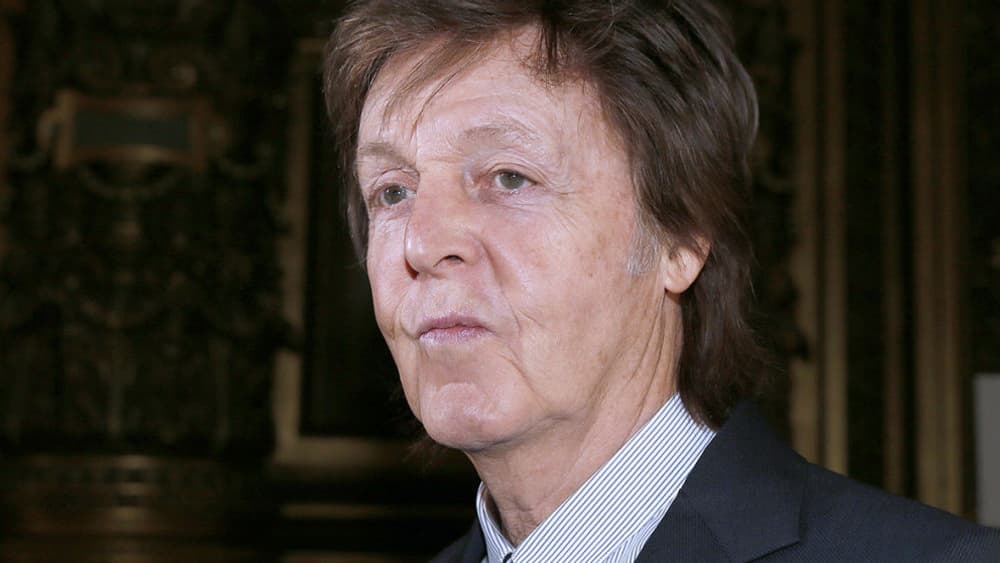 Paul McCartney en mars 2016 Paul McCartney en mars 2016