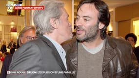 LIGNE ROUGE - Les rapports conflictuels entre Alain Delon et son fils aîné Anthony