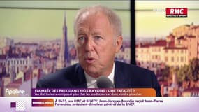 "C’est parce qu'il y a une reprise économique que les prix augmentent": Jean-Philippe André justifie la hausse des tickets de caisse au supermarché