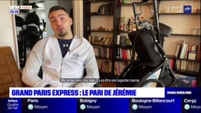 Grand Paris Express: Jérémie, handicapé, va participer à la course