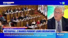 "Je m'attendais à tout sauf à ça": le maire de Levens perd ses délégations à la métropole