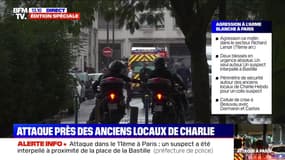 Attaque à l'arme blanche près des anciens locaux de Charlie Hebdo: deux victimes sont des salariés d'une agence de presse
