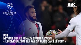 PSG - Neymar sur le penalty offert à Cavani : « L’individualisme n’a pas sa place dans le foot » 
