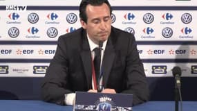 Emery : "Le but dans les dernières minutes est mérité"