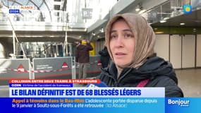 Collision de trams à Strasbourg: le témoignage d'une victime, légèrement blessée