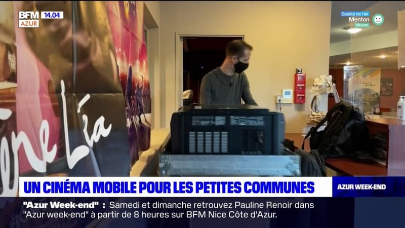Alpes-Maritimes: un cinéma mobile pour les communes éloignées des salles de projection