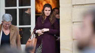Marlène Schiappa à Matignon.