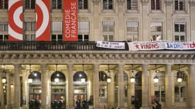 Les intermittents ont occupé la Comédie française ce mardi soir