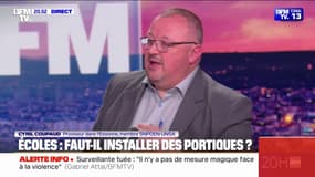 Surveillante tuée à Nogent: "Ce qui est nécessaire, c'est qu'il y ait de l'humain au contact des élèves", affirme Cyril Coupaud, proviseur en Essonne